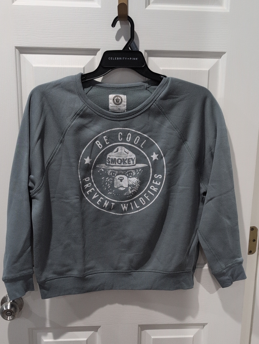 'Be Cool Prevent Wildfires' Crewneck